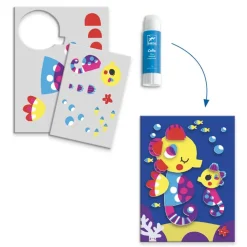 6 activités créatives : La mer et ses plaisirs - Djeco