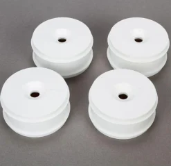 1/8 Buggy Dish Wheel, White (4): 8B 3.0 - Losi - TLR