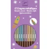 8 crayons métalliques - Djeco
