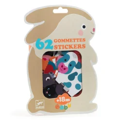 62 Gomettes : Animaux de la ferme - Djeco