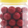 40 perles rouges pour jeu de construction Image perles - Eduplay