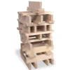 100 planchettes en bois massif Batibloc Classic - Vilac