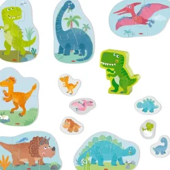 6 Premiers Puzzle : Dinosaures - Haba