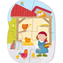 6 Premiers Puzzle : Ferme - Haba
