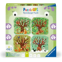 3 Puzzle Up! 3 ans : Les quatre saisons - Ravensburger
