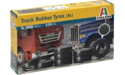 Accessoire camions : Pneus De Camion (8X) - Italeri