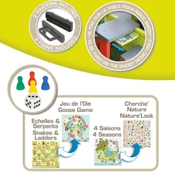 Accessoire Maisons Smoby : Set Tiroir et Jeux - Smoby