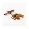 Accessoire maquette bateau : Canons avec chariot bois 40 mm - Amati