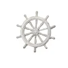 Accessoire maquette bateau en bois : gouvernail en métal 25 mm - Disarmodel