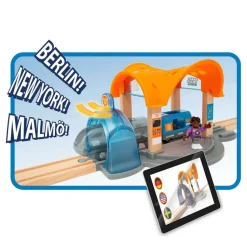 Accessoire pour circuit de train Brio : Gare Smart Tech Sound - Brio