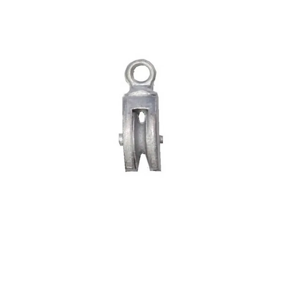 Accessoire pour maquette bateau : Poulie simple en métal 15 mm - Disarmodel