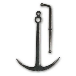 Accessoire pour maquette de bateau en bois : Ancre à jas 50 x 35 mm - Artesania