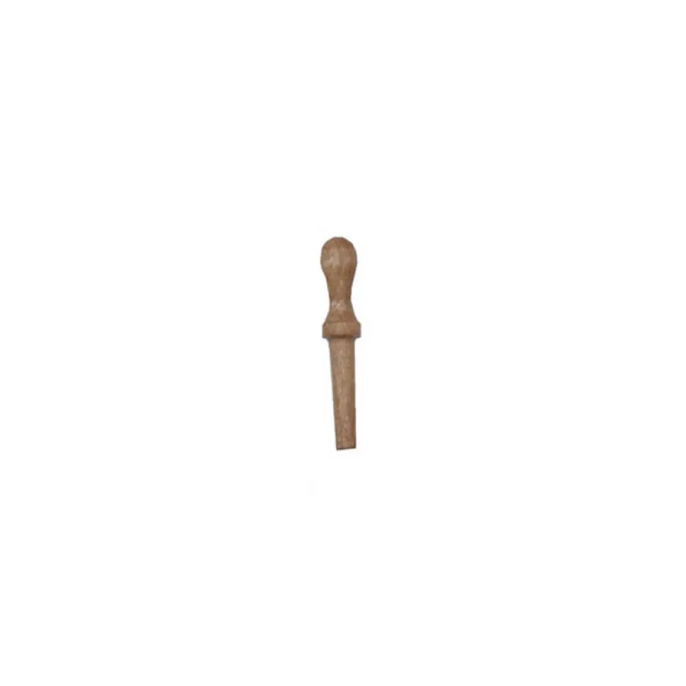 Accessoire pour maquette de bateau en bois : Cabillot Noyer 8 mm x25 - Disarmodel