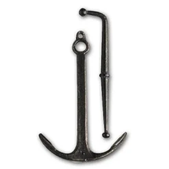 Accessoire pour maquette de bateau en bois : Ancre à jas 40 x 25 mm - Artesania
