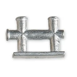 Accessoire pour maquette de bateau en bois : Bitte double 22 mm - Artesania