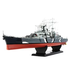 Accessoire pour maquette bateau en bois : socle noir complet 380 x 120 mm - OCCRE