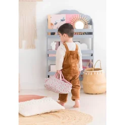 Accessoire pour petit poupon 30 cm : Couffin Fleuri - Corolle