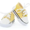 Accessoire pour poupées 36 cm : Baskets jaune - Petitcollin