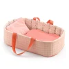 Accessoire pour poupon Poméa 32 cm : Couffin Pink Lines - Djeco