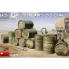 Accessoires de dioramas : Fûts de carburant US 55 gallons - Mini Art