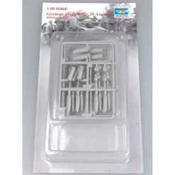 Accessoires de maquette militaire : Munitions allemandes 17cm K Gr.39 - Trumpeter