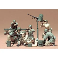 Accessoires et figurine militaires : Mortier Us - Tamiya