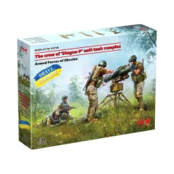 Accessoires et Figurines militaires : Equipage du système antichar Stugna-P - ICM