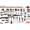 Accessoires militaires : Armes et équipements d'Infanterie française WWI - ICM