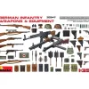 Accessoires militaires : Armes et équipement d'Infanterie allemand - Mini Art