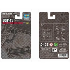 Accessoires militaires : Sélection de pistolets mondiaux USP.45 - Trumpeter