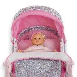 Accessoires pour Grand poupon 36 et 42 et 52 cm : Landau floral - Corolle