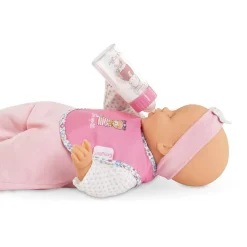 Accessoires pour Grand poupon 36 et 42 cm : Bavoir et Biberon magique - Corolle