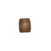 Accessoires pour maquette de bateau en bois : Tonneaux en noyer ø 15 mm x2 - Disarmodel