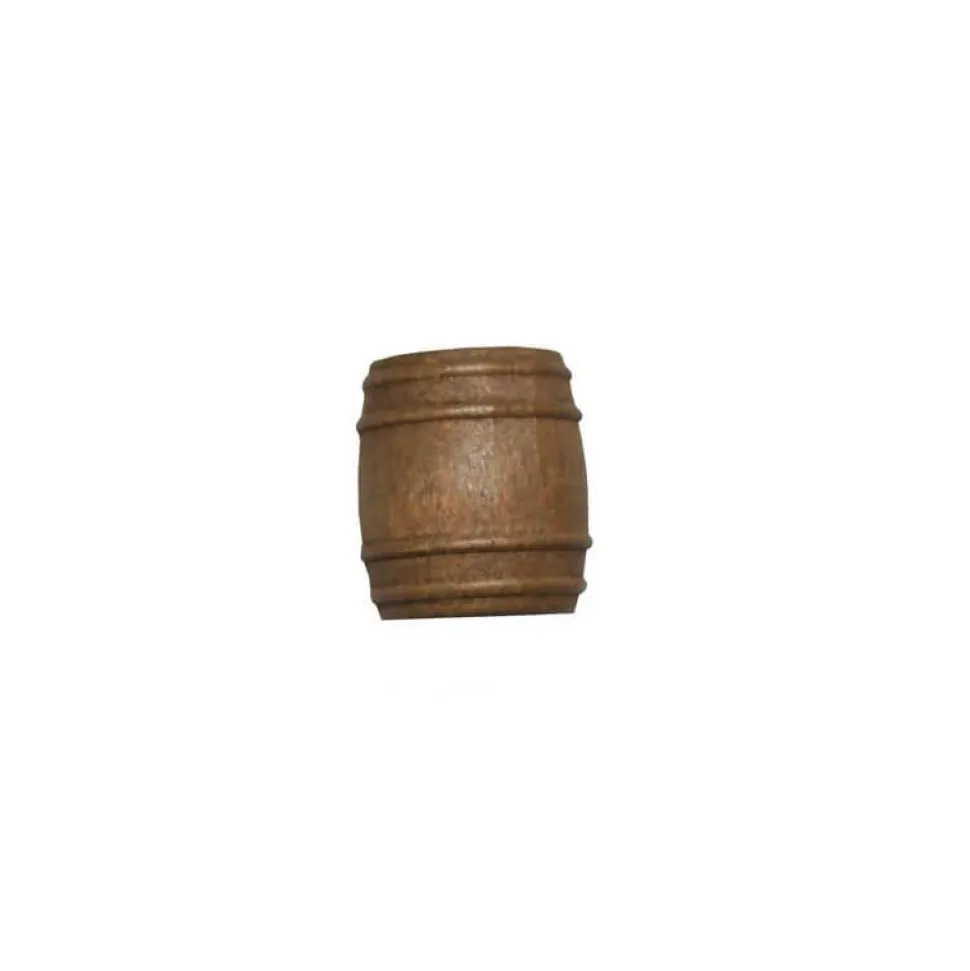Accessoires pour maquette de bateau en bois : Tonneaux en noyer ø 12 mm x2 - Disarmodel
