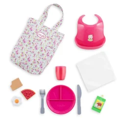 Accessoires pour poupon 36/42 cm : Grand Coffret Repas - Corolle