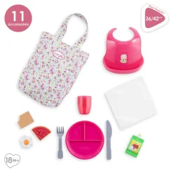 Accessoires pour poupon 36/42 cm : Grand Coffret Repas - Corolle