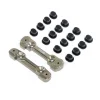 Adjustable Front Hinge Pin Brace w/Inserts: 8X - Losi - TLR