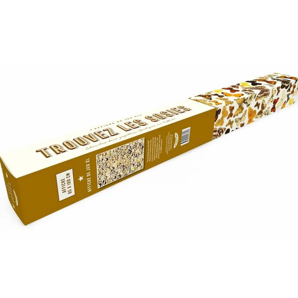 Affiche de jeux XL : Trouvez les sosies - Stratier