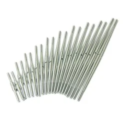 AL Turnbuckle Pushrod 50mm (M3) Silver - Secraft