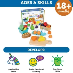 Aliments pour dînette : de la ferme à l'assiette - Learning Resources