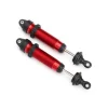 Amortisseurs Avant Gtr 134Mm Alu Anodises Rouge Filetes(2) - Traxxas - Traxxas