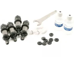 Amortisseurs Gtr Teflon-Alu Traite Dur Assembles (Sans Ressorts) (4) - Traxxas