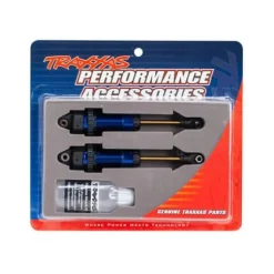 Amortisseurs Xx Long Gtr Alu Anodises Bleu (2) - Traxxas - Traxxas