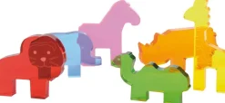 Animaux sauvages en acrylique, set de 6 - Eduplay