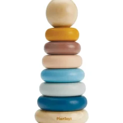 Anneaux à empiler Couleurs Tendresse - Plan Toys