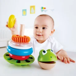 Anneaux à empiler M. Grenouille - Hape