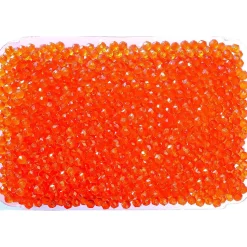 Aquabeads : Recharge de 600 perles à facettes orange - Aquabeads