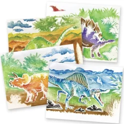 Aquarelle magique : Dinosaures - Dinosart