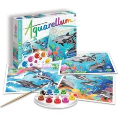 Aquarellum Dauphins - Sentosphère