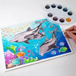 Aquarellum Dauphins - Sentosphère